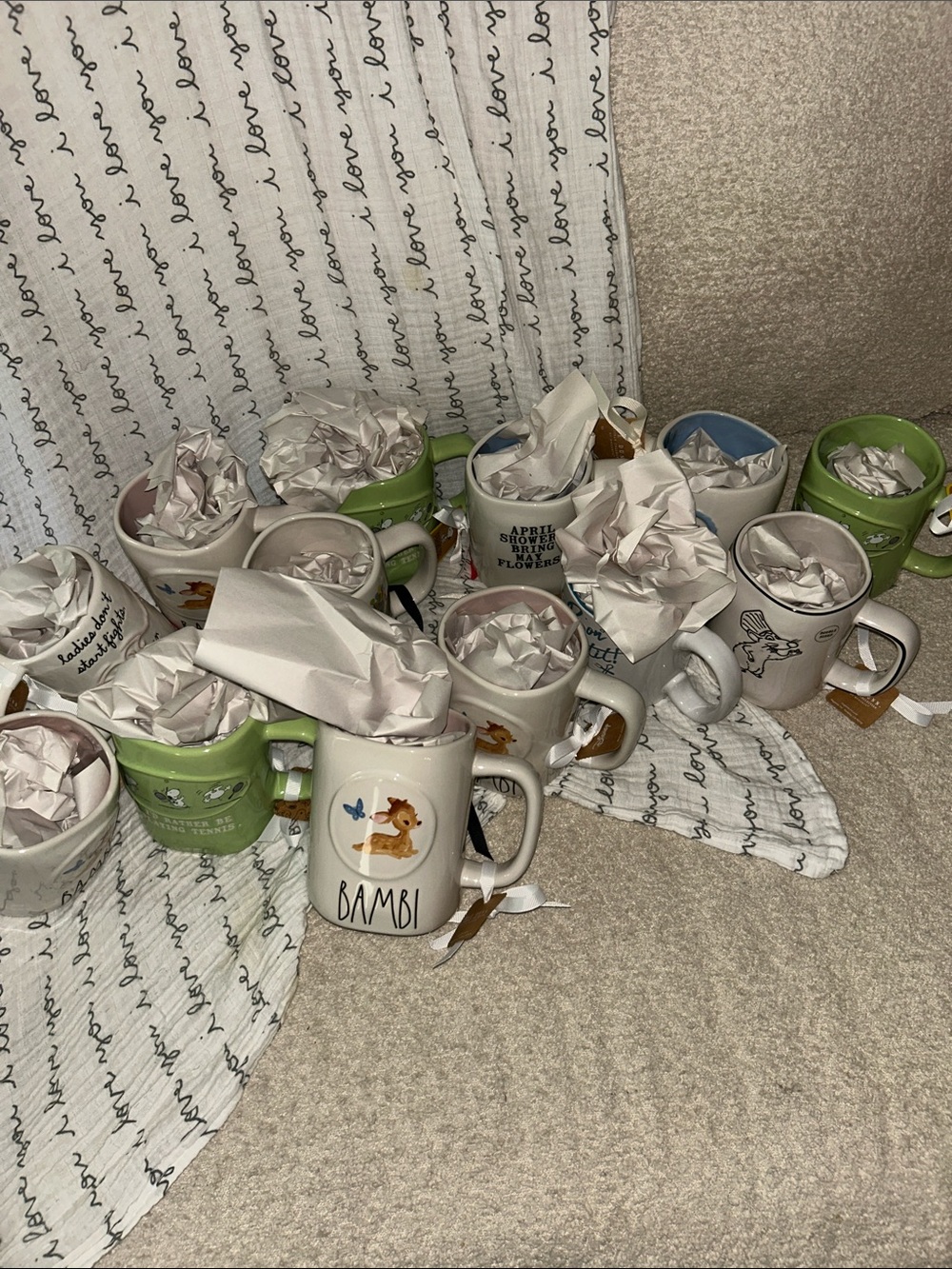 SUPPORT YOUR  HOST🙏🏽RAE DUNN some collabs over sized cups🥳🥳❌❌